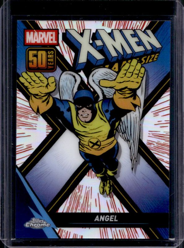 Angel 2025 Topps Chrome #XM-7 X-Men Giant Size 50th Anniversary RAW