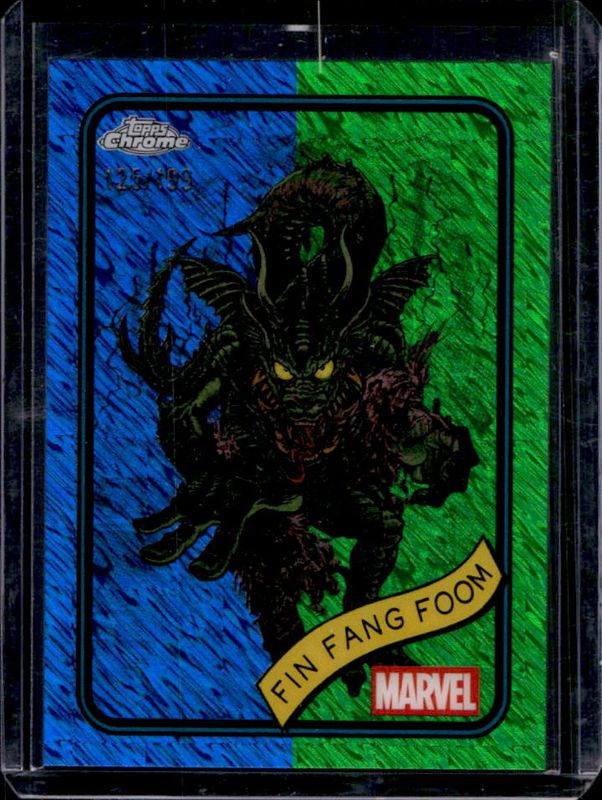 2025 Topps Chrome #53 Blue & Green Shimmer Refractor /199