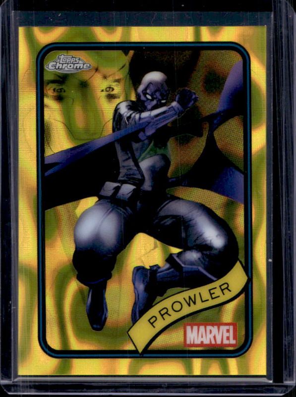 2025 Topps Chrome #13 Yellow Lava Refractor