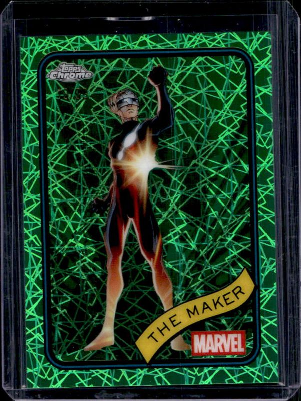 2025 Topps Chrome #74 Hulk Green Lazer Refractor /99