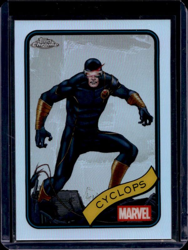Cyclops 2025 Topps Chrome #107 Refractor RAW