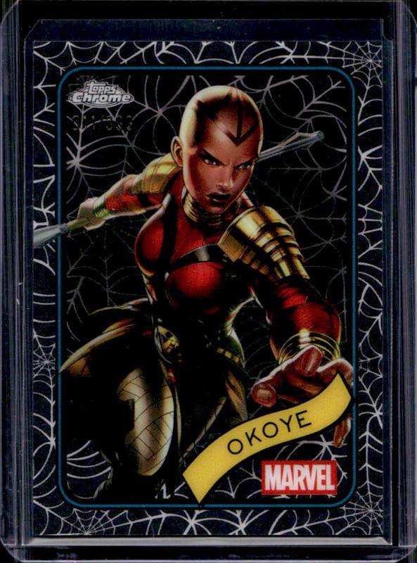 2025 Topps Chrome #58 Spider Web Refractor /399