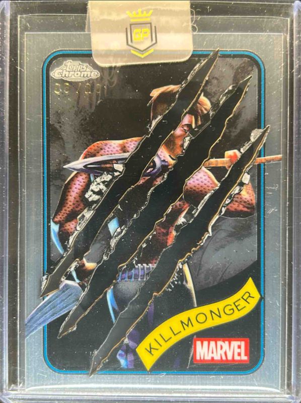 2025 Topps Chrome #34 Clawed Chrome Refractor /20