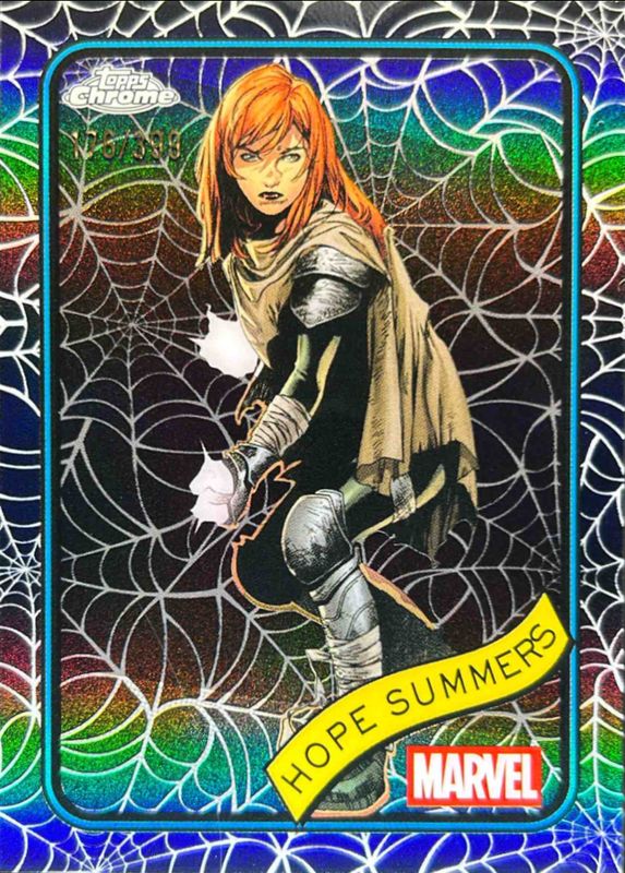 2025 Topps Chrome #73 Spider Web Refractor /399