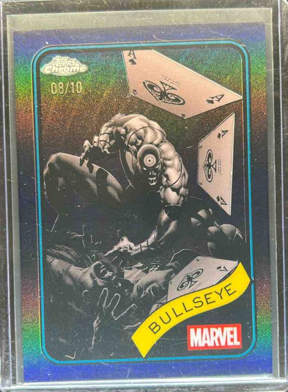 Bullseye 2025 Topps Chrome #30 Black Refractor /10 RAW
