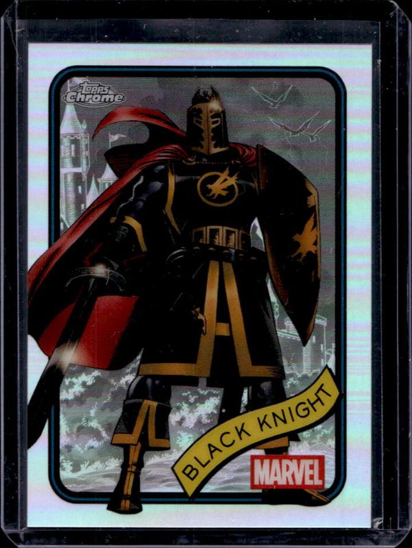 Black Knight 2025 Topps Chrome #165 Refractor RAW