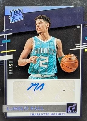2020 Clearly Donruss #RRA-LMB Clearly Rated Rookie Autographs - Holo Silver /10