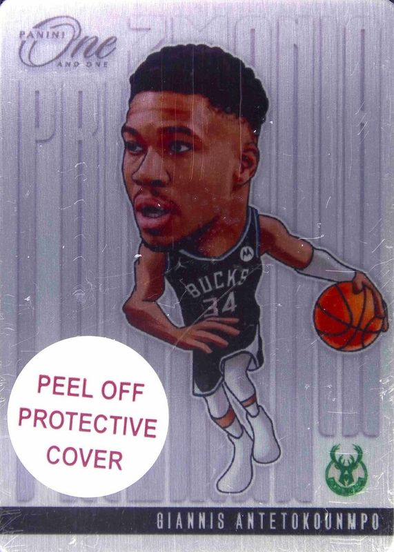 Giannis Antetokounmpo 2024 One and One #18 Prizmania /(SSP) RAW