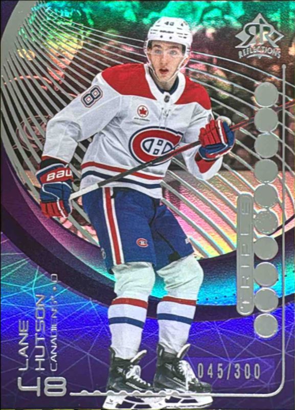 2024 Upper Deck Extended Series #TDR-6 Triple Dimensions Reflections - Amethyst /300