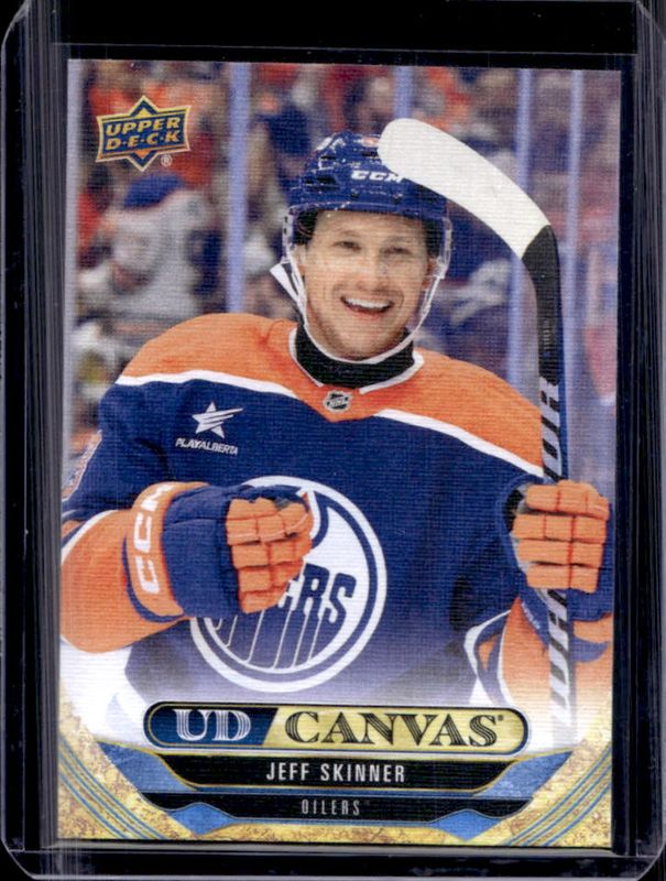 Jeff Skinner 2024 Upper Deck Extended Series #C258 UD Canvas RAW