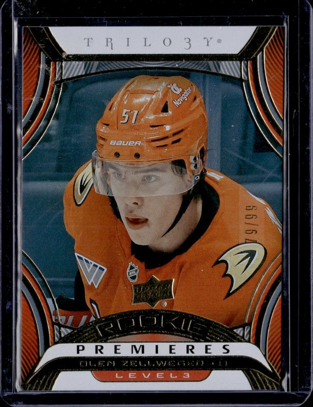 2024 Upper Deck Extended Series #T-18 Trilogy Rookie Premiere - Rare /99