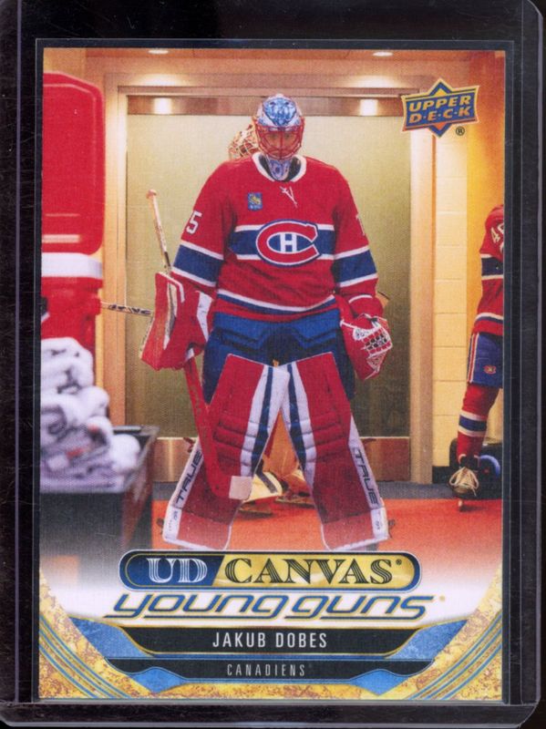 Jakub Dobes 2024 Upper Deck Extended Series #C361 UD Canvas Rookie RAW