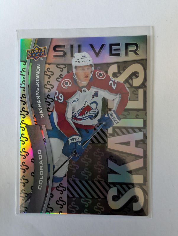 Nathan MacKinnon 2024 Upper Deck Extended Series #SS-9 Silver Skates RAW