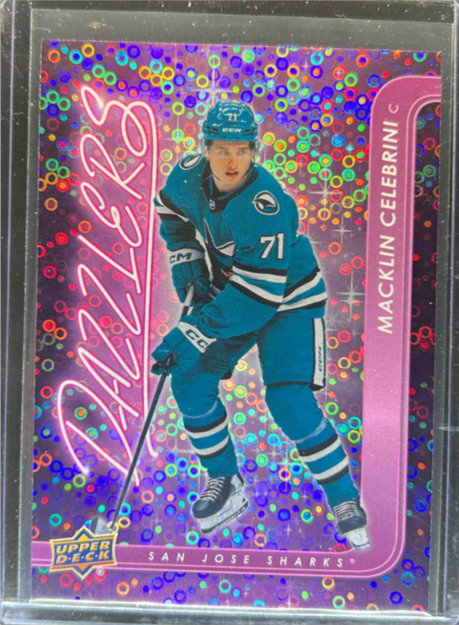 Macklin Celebrini 2024 Upper Deck Extended Series #DZ-128 Dazzlers