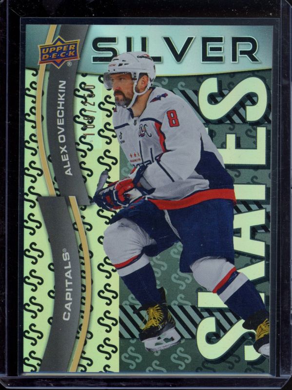 Alexander Ovechkin 2024 Upper Deck Extended Series #SS-31 Silver Skates - Gold /250 RAW