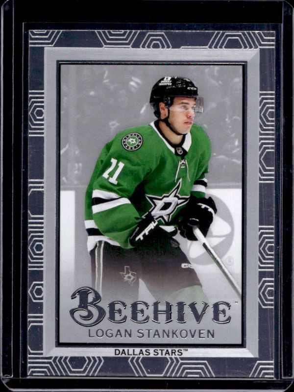 Logan Stankoven 2024 Upper Deck Extended Series #BH-9 Beehive Rookie RAW