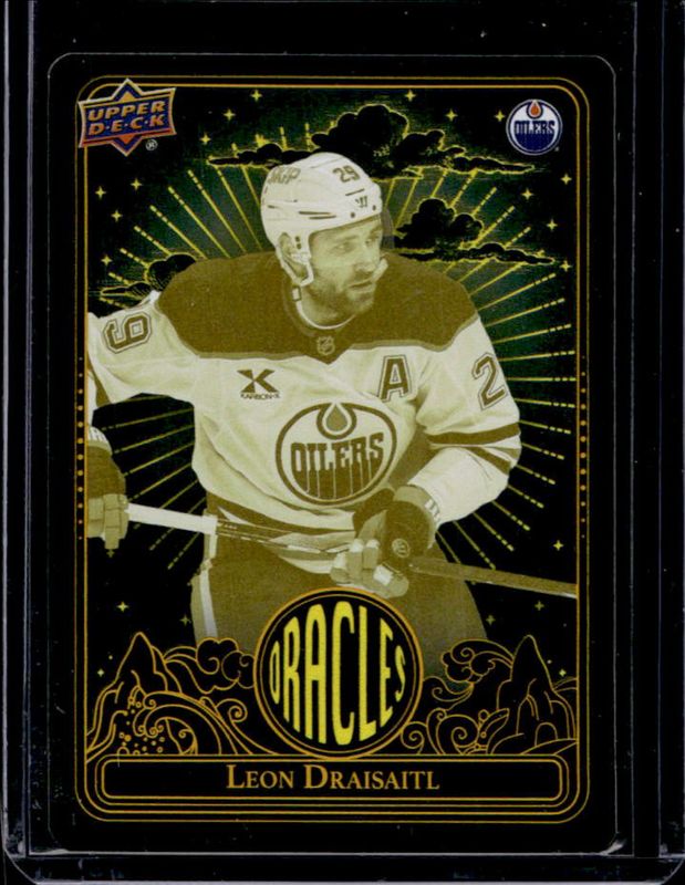 Leon Draisaitl 2024 Upper Deck Extended Series #O-39 Oracles RAW