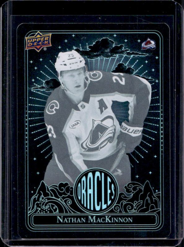 Nathan MacKinnon 2024 Upper Deck Extended Series #O-29 Oracles RAW