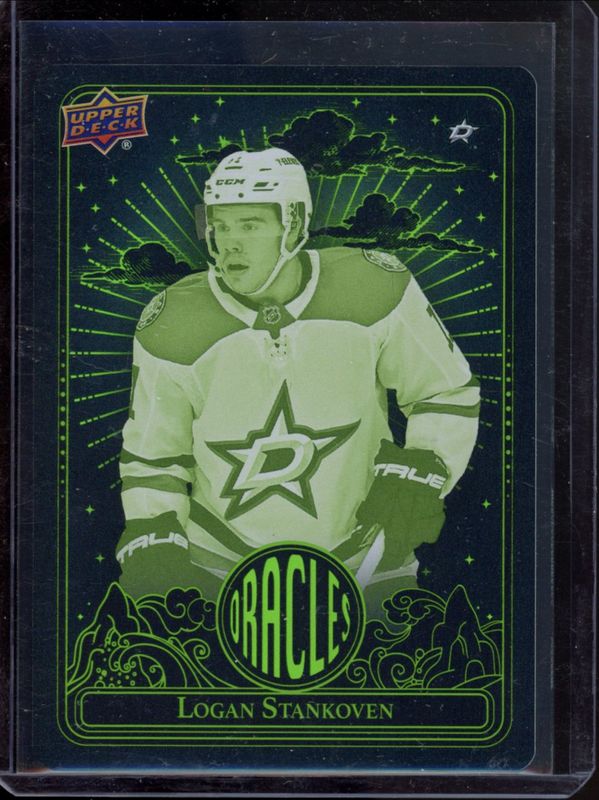 Logan Stankoven 2024 Upper Deck Extended Series #O-49 Oracles Rookie RAW