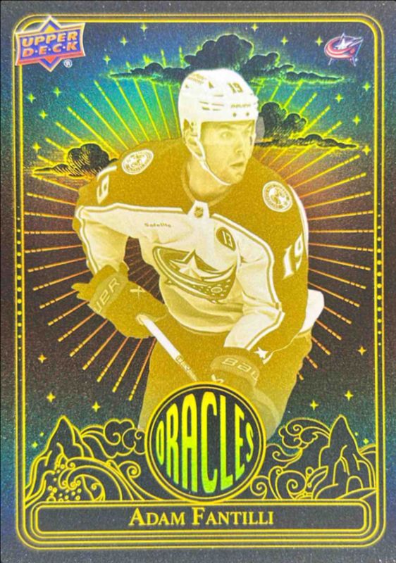 Adam Fantilli 2024 Upper Deck Extended Series #O-32 Oracles RAW