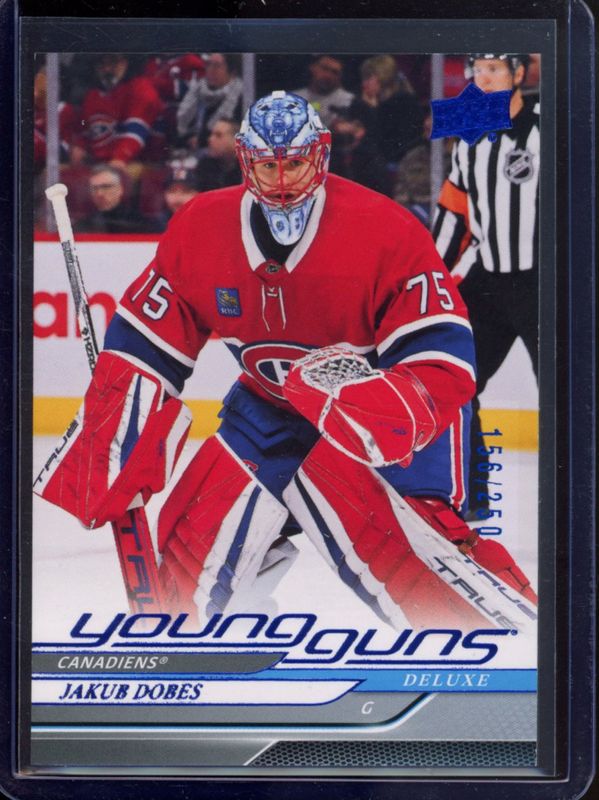 Jakub Dobes 2024 Upper Deck Extended Series #726 Deluxe /250 Rookie RAW