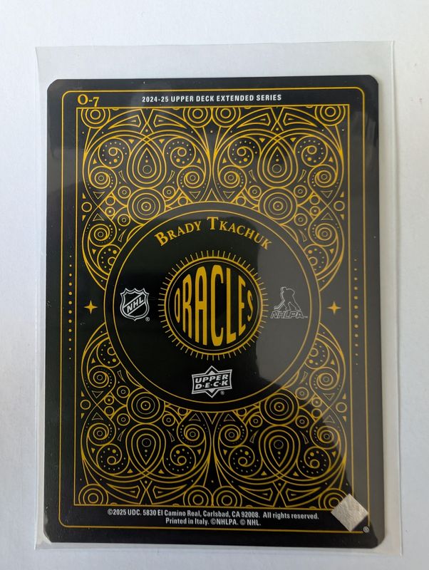2024 Upper Deck Extended Series #O-7 Oracles