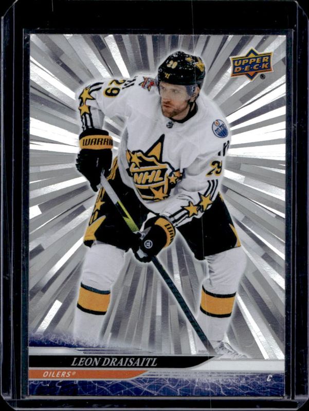 Leon Draisaitl 2024 Upper Deck Extended Series #669 Outburst RAW