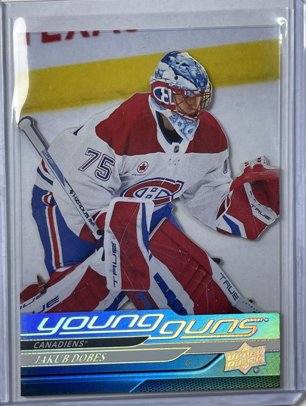 Jakub Dobes 2024 Upper Deck Extended Series #726 2024-25 Update - Acetate Young Guns Rookie RAW
