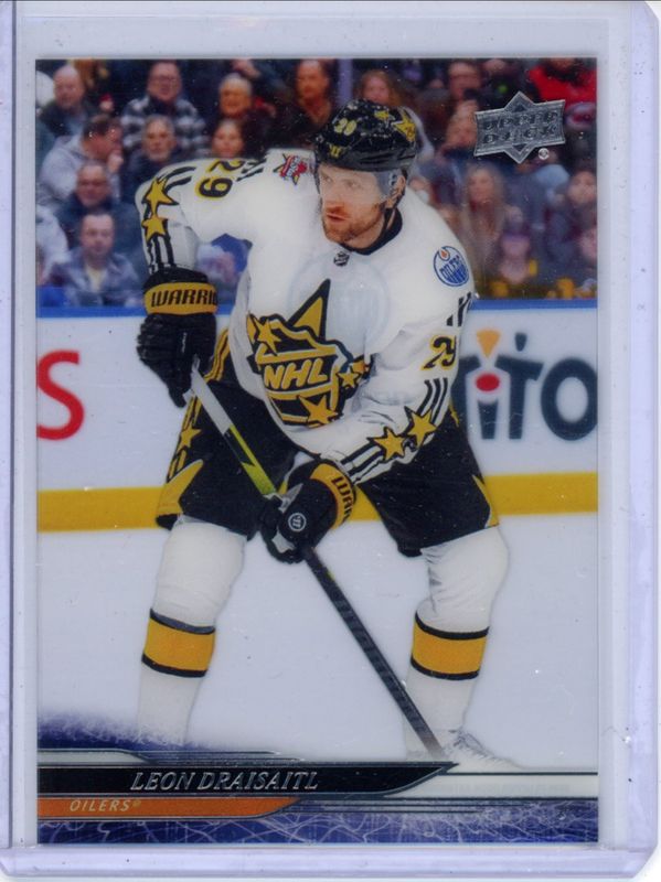 Leon Draisaitl 2024 Upper Deck Extended Series #669 Clear Cut RAW