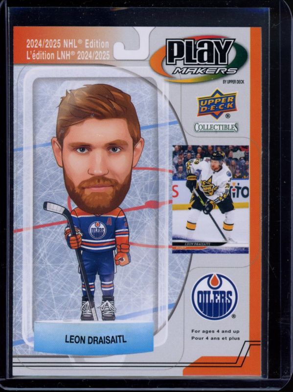Leon Draisaitl 2024 Upper Deck Extended Series #PM-2 Playmakers RAW