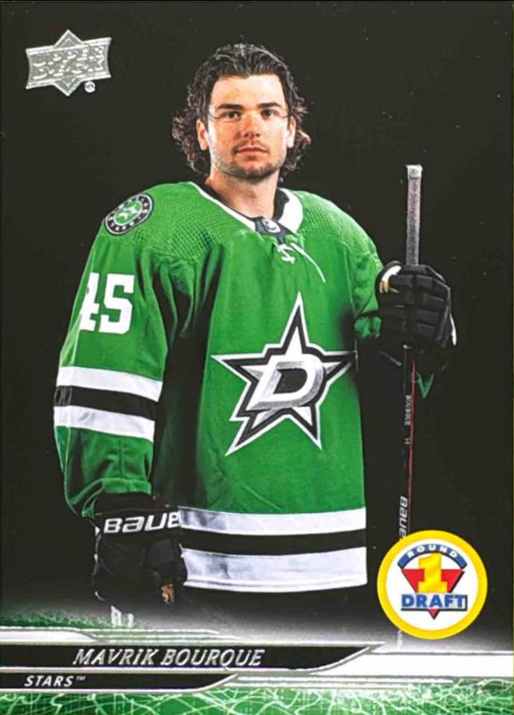 Mavrik Bourque 2024 Upper Deck Extended Series #741 Base Rookie RAW