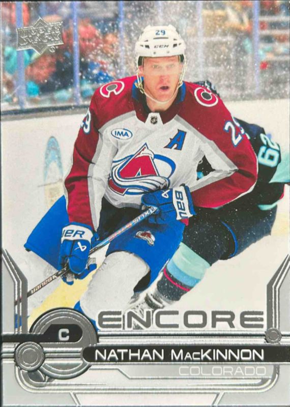 Nathan MacKinnon 2024 Upper Deck Extended Series #E-3 Encore RAW