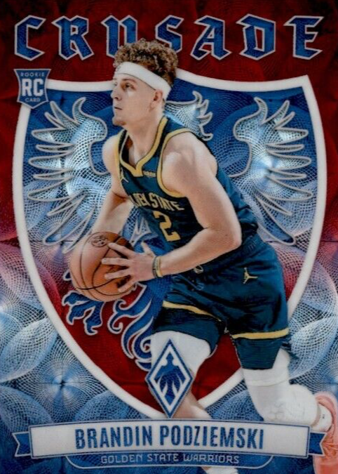 Brandin Podziemski 2023 Phoenix 5 Crusade Red 75 255014