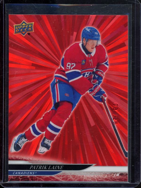 2024 Upper Deck Extended Series #572 Outburst Red /25