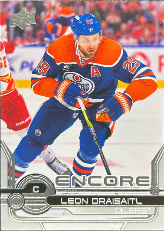 Leon Draisaitl 2024 Upper Deck Extended Series #E-27 Encore RAW
