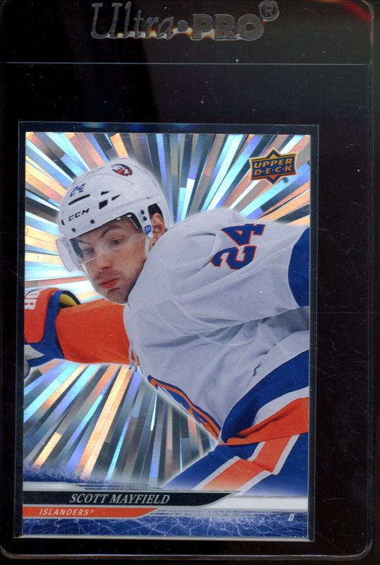 Scott Mayfield 2024 Upper Deck Extended Series #585 Outburst RAW