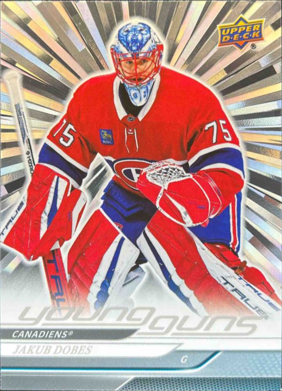 Jakub Dobes 2024 Upper Deck Extended Series #726 Outburst Rookie RAW