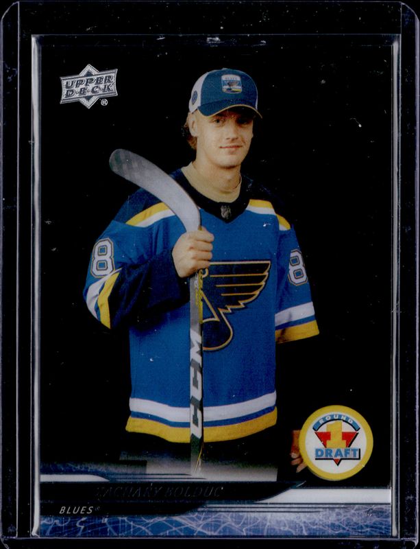 Zachary Bolduc 2024 Upper Deck Extended Series #750 Clear Cut Rookie RAW