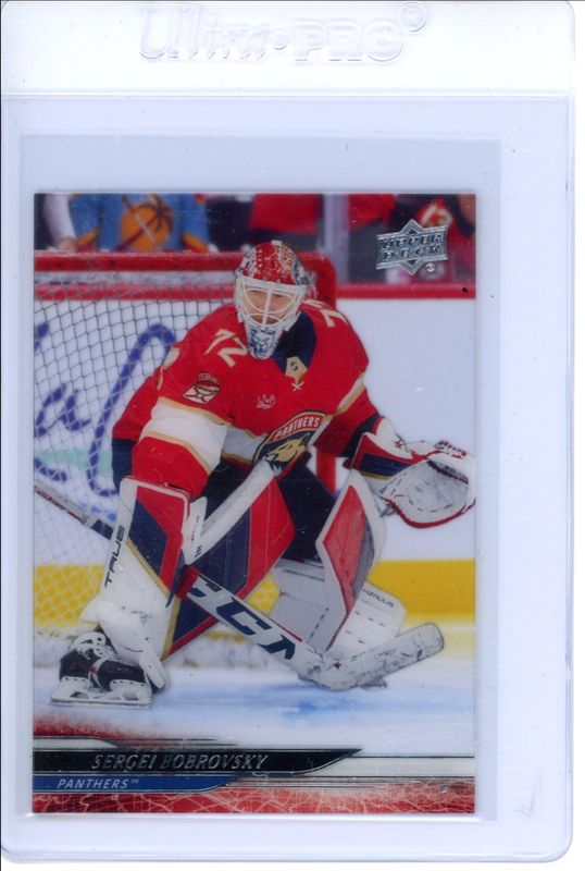Sergei Bobrovsky 2024 Upper Deck Extended Series #559 Clear Cut RAW
