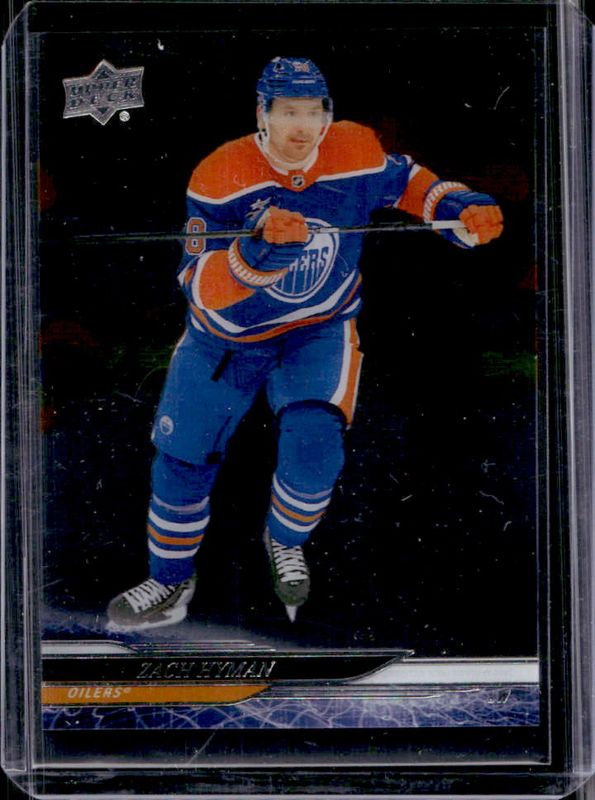 Zach Hyman 2024 Upper Deck Extended Series #555 Clear Cut RAW