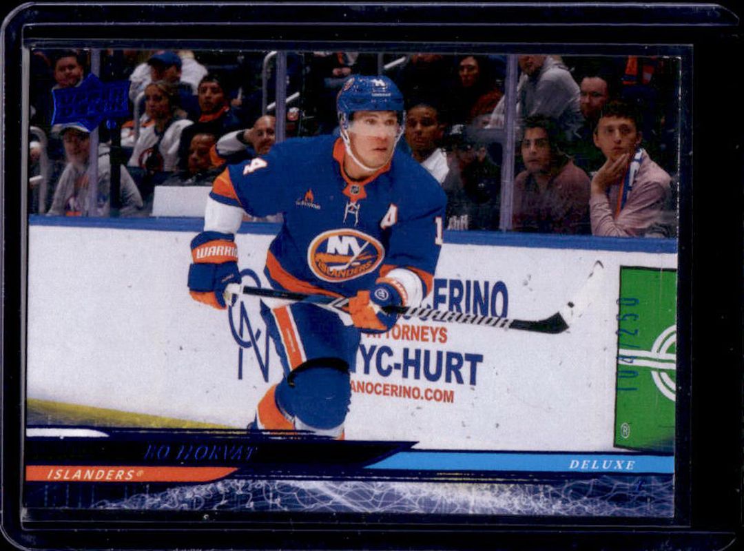 Bo Horvat 2024 Upper Deck Extended Series #584 Deluxe /250 RAW