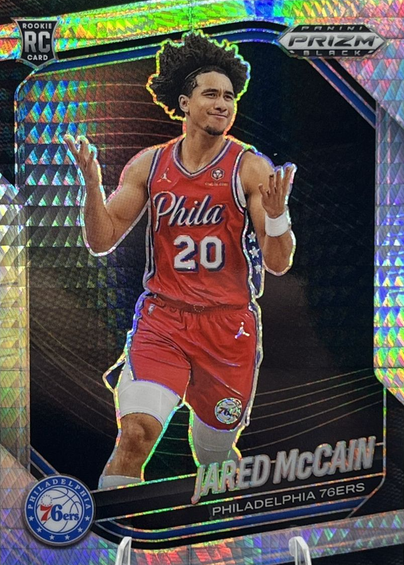 Jared McCain 2024 Prizm Black #80 Hyper Price Guide - Sports Card 