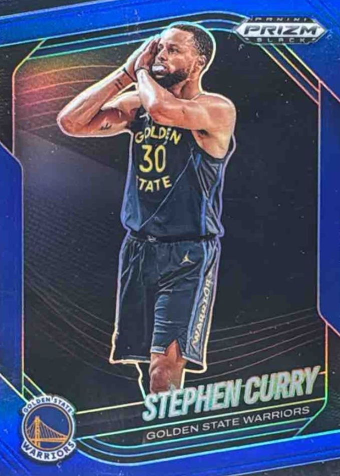 Stephen Curry 2024 Prizm Black #7 Blue /199 Price Guide - Sports 