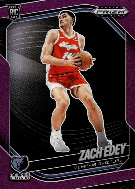 2024 Prizm Black #64 Purple /99