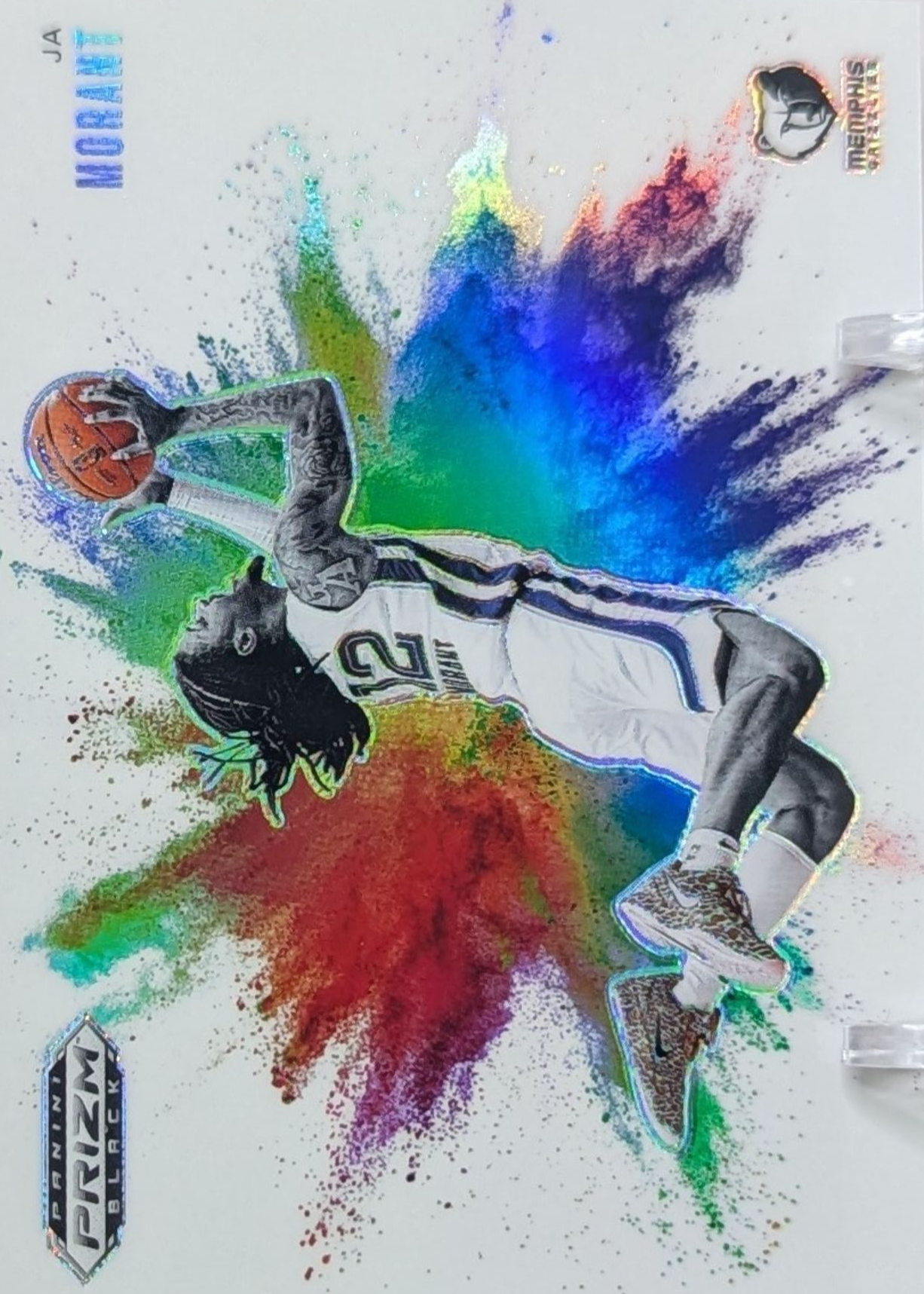 Ja Morant 2024 Prizm Black #6 Color Blast /(SSP) Price Guide - Sports ...