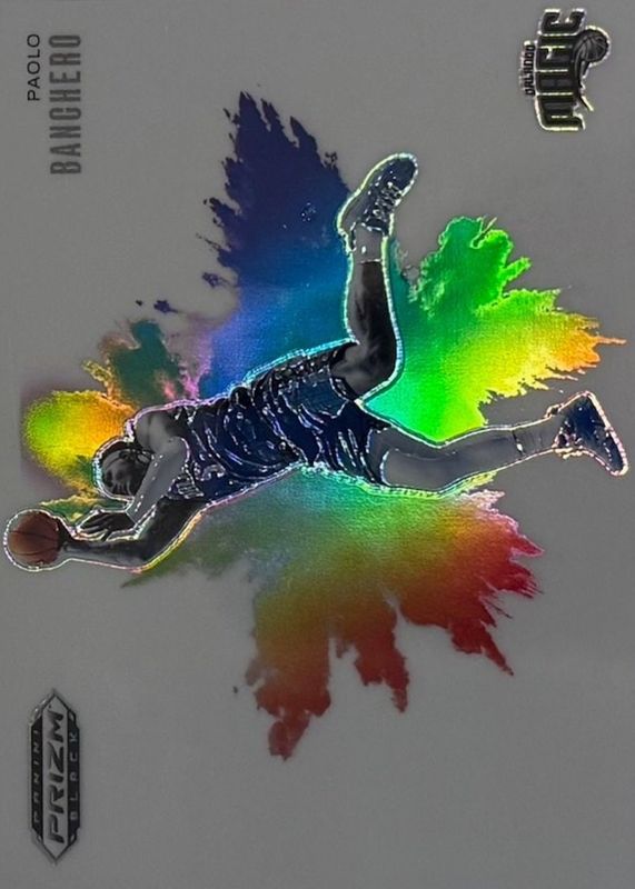 Paolo Banchero 2024 Prizm Black #10 Color Blast /(SSP) RAW