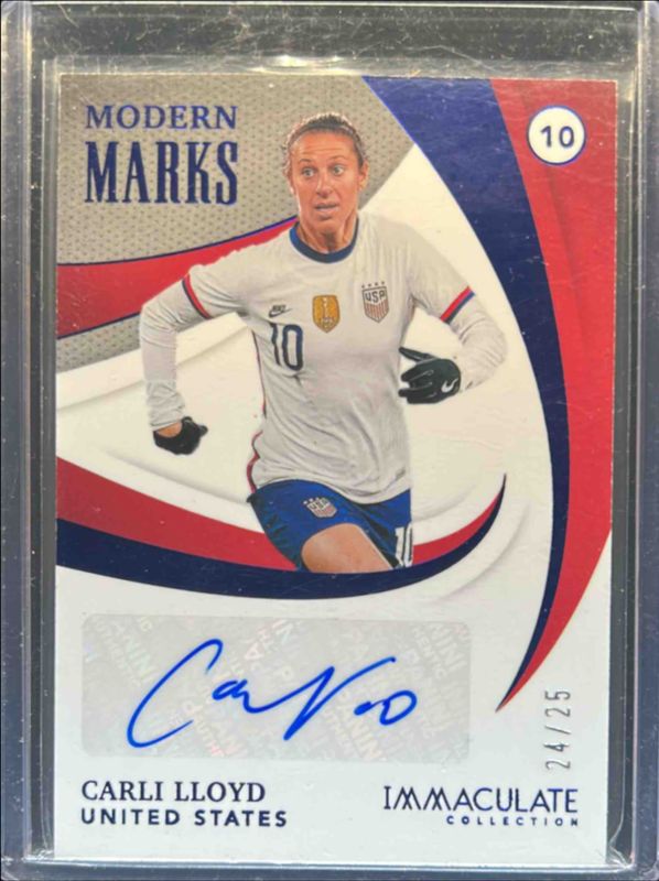 2021 Immaculate #MM-CL Modern Marks - Sapphire /10