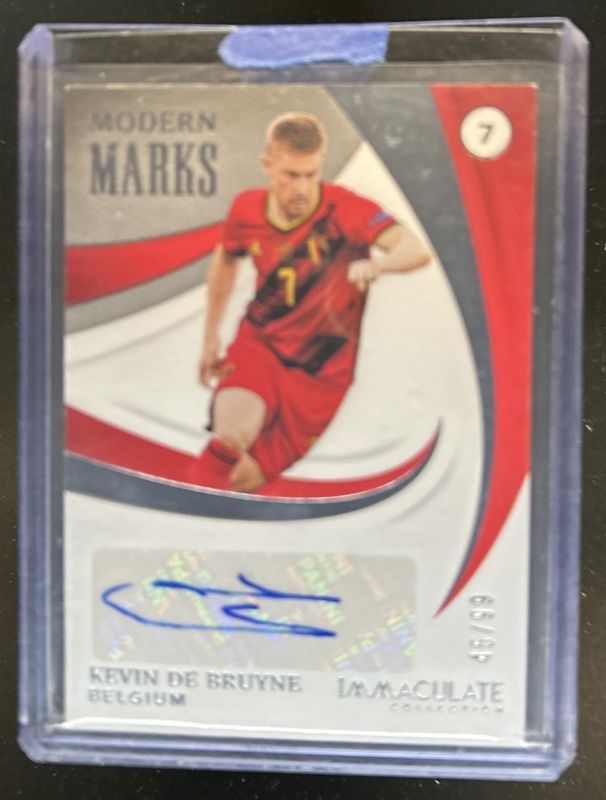 Kevin De Bruyne 2021 Immaculate #MM-KDB Modern Marks /49 Price Guide ...