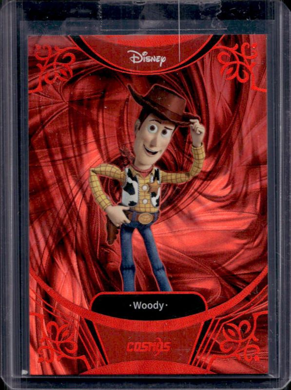 Woody 2025 Kakawow Cosmos #CDT-PIR-01 Pixar Classics - COSMOS Red /75 RAW