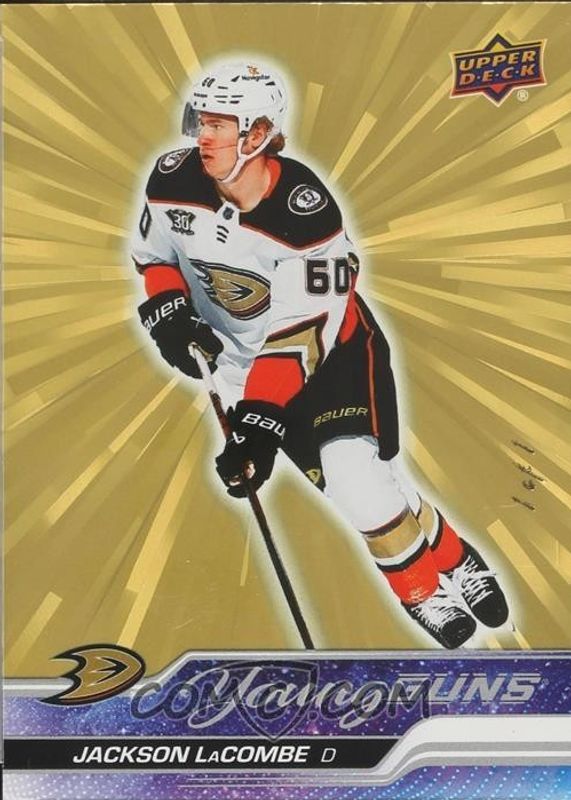 2023 Upper Deck #456 Young Guns - Outburst Gold /1